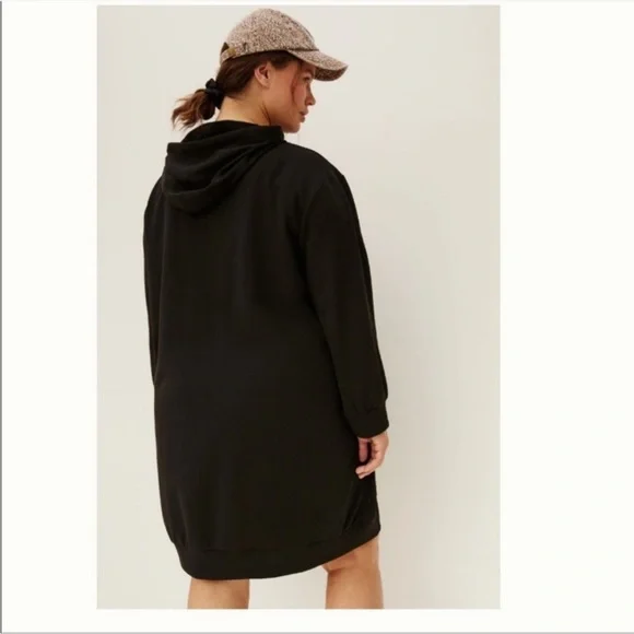 Anthropologie Saturday Sunday Adah Sweatshirt Hoodie Dress - Picture 4 of 16